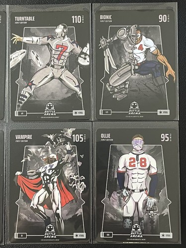 6 Card Lot 2024 Bo Jackson Battle Arena Steel 1st Edition Baseball Shohei & More - Bild 3 von 6
