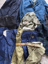 Vintage Lot Of 11 Men Boys Clothing Cub Scouts Boy Scouts Uniform Pants Belt