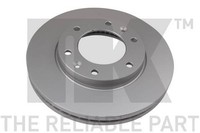 2X Bremsscheibe NK 313436 FüR Hyundai TQ Travel Cargo Crdi