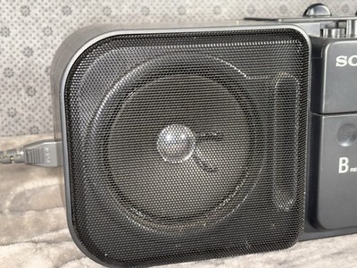 Sony Cfs-w308 Am/fm Stereo Dual Cassette Boombox Mega Bass Tested