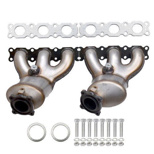 Manifold Catalytic Converters Set For 2007-2014 Volvo XC90 3.2L Left+ Right Side - Picture 2 of 8