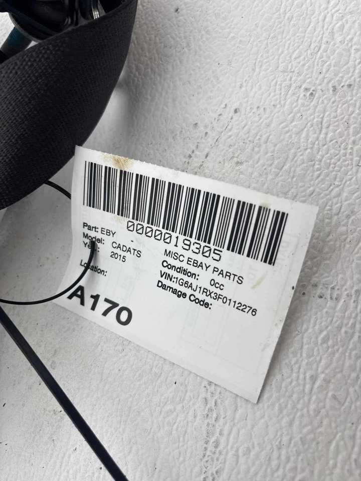 Cinturón de seguridad trasero izquierdo Cadillac ATS 2015-2019 OEM 22945008 Foto 2 de 4