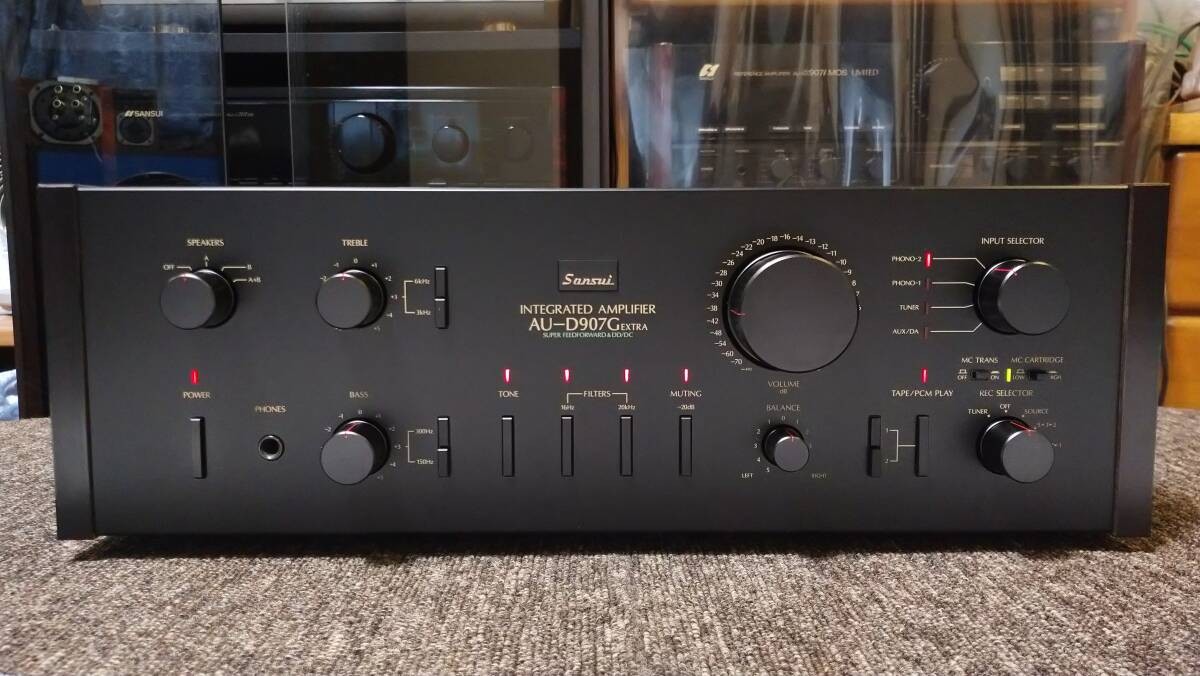 SANSUI　AU-D907G EXTRA Sansui Au-D907G Extra Integrated Amplifier #BE04305 | eBay