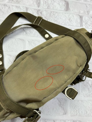 RARO! Bolso Bandolera Vintage George Gina Lucy Mos Vaquera GGL Caqui Y2k - Imagen 10 de 16