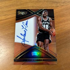 2015-16 Panini Select Antoine Carr San Antonio Spurs Auto /49 #S-ACR