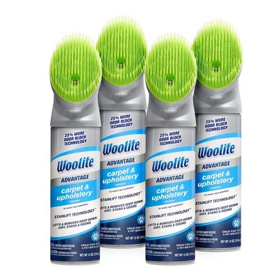 BISSELL  Woolite  Advantage Carpet & Upholstery 12 Ounce (Pack of 4), White 