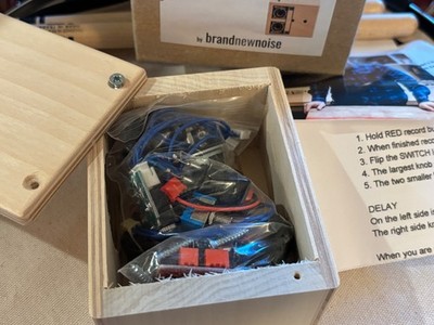 Brand New Noise - DIY kit -Build your own recording Looper device - Unique Gift!