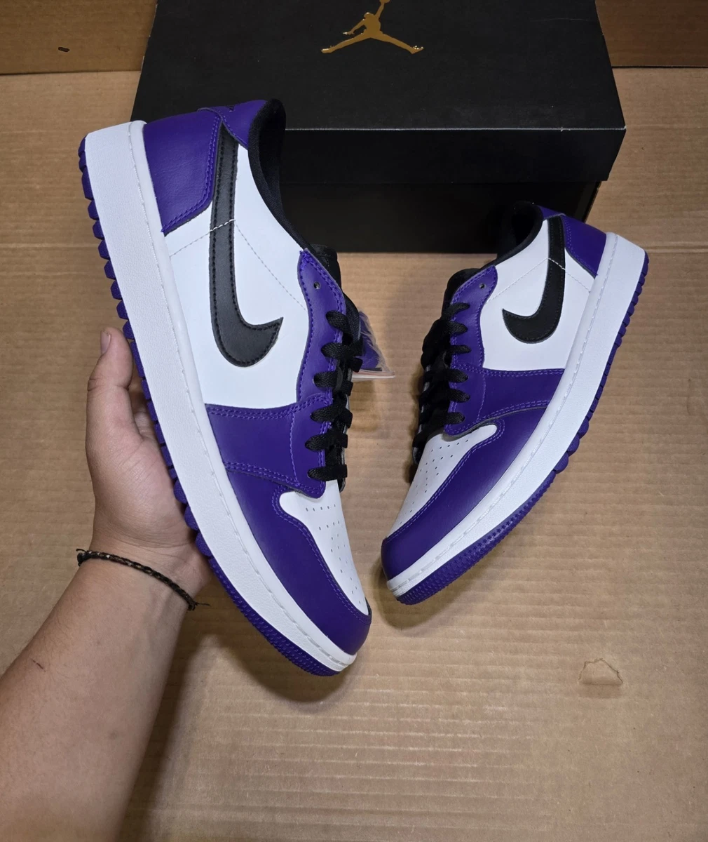 Jordan 1 Golf Low Court Purple for Sale | Authenticity Guaranteed