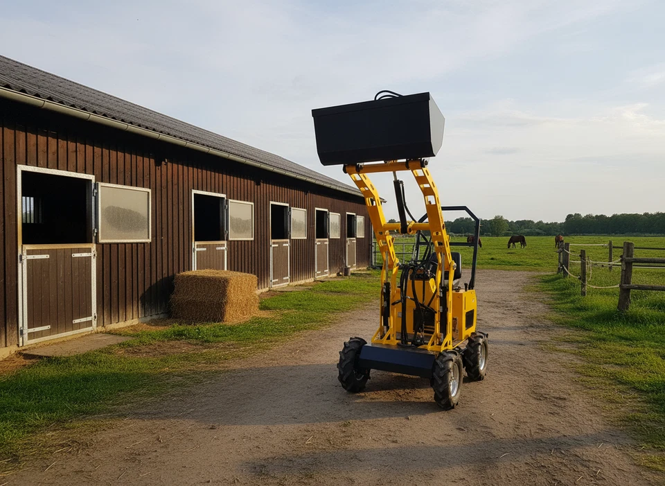 Neuer Minilader MS-116Ls, Radlader, Hoflader, 94 cm Breite – Brutto Preis - Bild 4 von 4