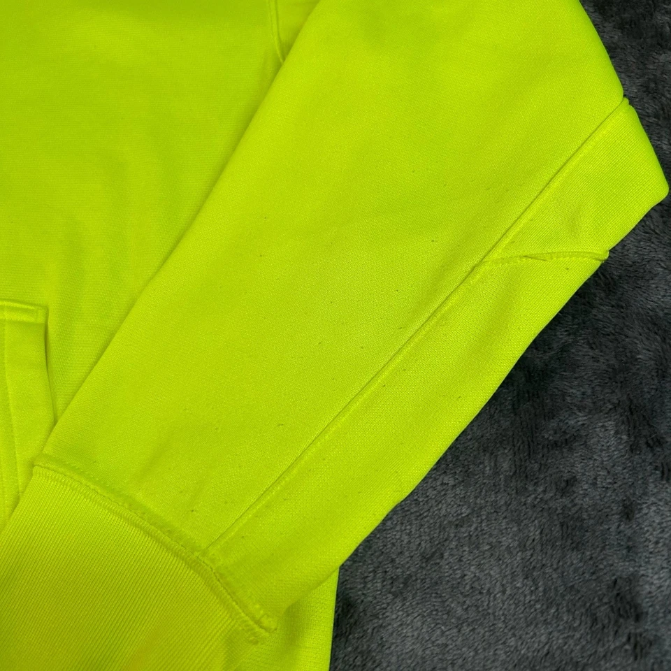 Nike Therma Fit Cremallera Completa Sudadera con Capucha Chaqueta Para Mujer Grande Verde Neón Suéter Atlético Foto 4 de 4