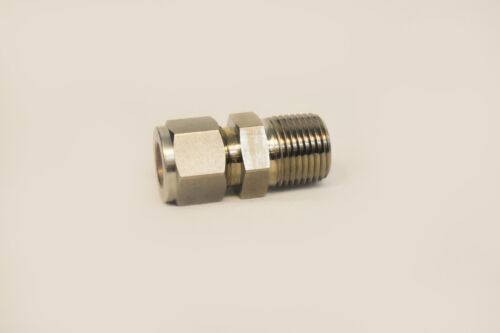 Conector macho de acero inoxidable Swagelok SS-810-1-12 1/2"" OD x 3/4"" macho NPT - Imagen 4 de 4