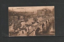 Postcard-Glasgow Bridges-Jamica Bridge C1900's Vintage Postcard