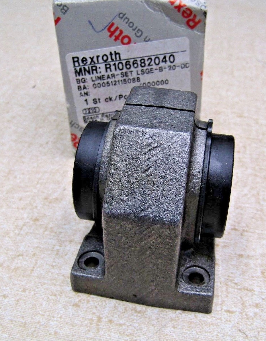 Bosch Rexroth R106682040 Linear Bearing Block LSGE- B-20 -DD