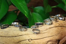 1999-2023 US State Quarter Coin Ring, Size 5-12,You Pick State.Handmade.