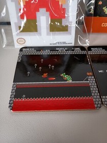 CultureFly Super Mario Bros Brothers NES Coaster Set & Sticker New