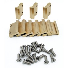 Schienenverbinder Messing 19 mm für Schienen...