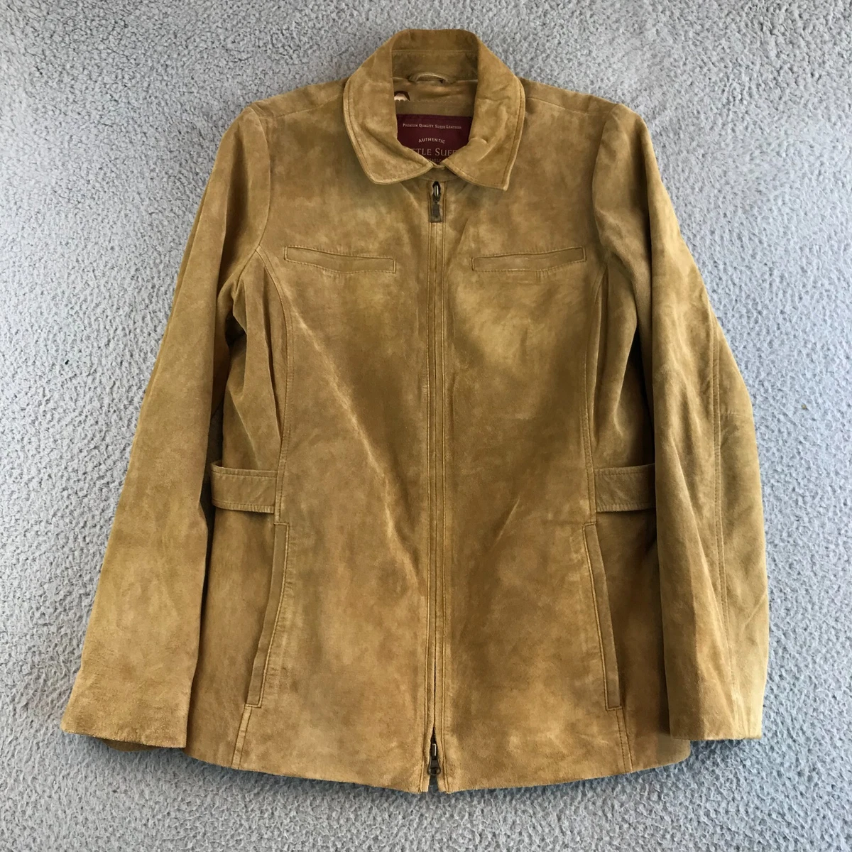 Eddie bauer suede jacket cheap