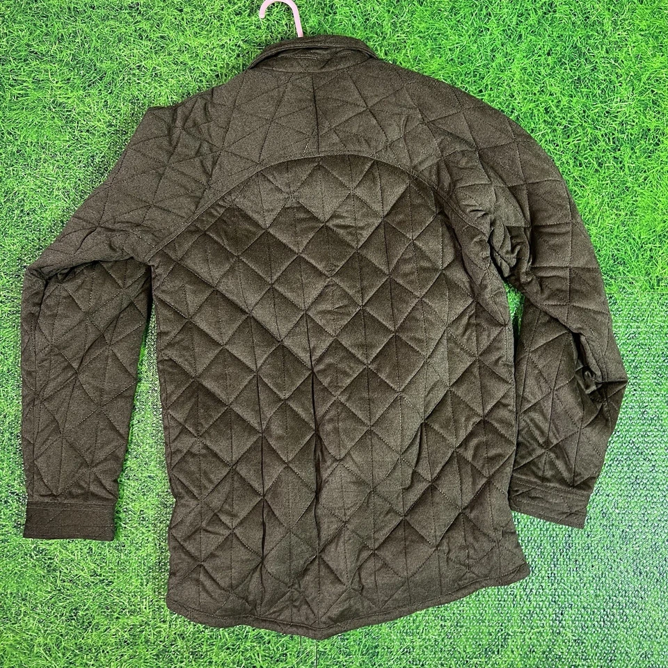 Chaqueta acolchada Publish talla grande marrón 21 X 31 pulgadas Foto 2 de 4