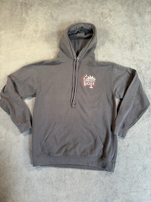 Darius Rucker Sweatshirt Mens Medium Gray Hoodie Long Sleeve Learn To Live Tour