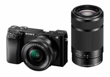 Image of Sony Alpha 6100 Kit 16-50mm+55-210mm Oss Black ILCE-610