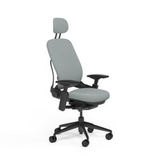 Steelcase Leap Office Chair V2 Adjustable Headrest Black Fra