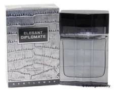 Elegant Diplomate For Men By Johan.b 2.8oz/85ml Edt Spray New In Sealed Box.