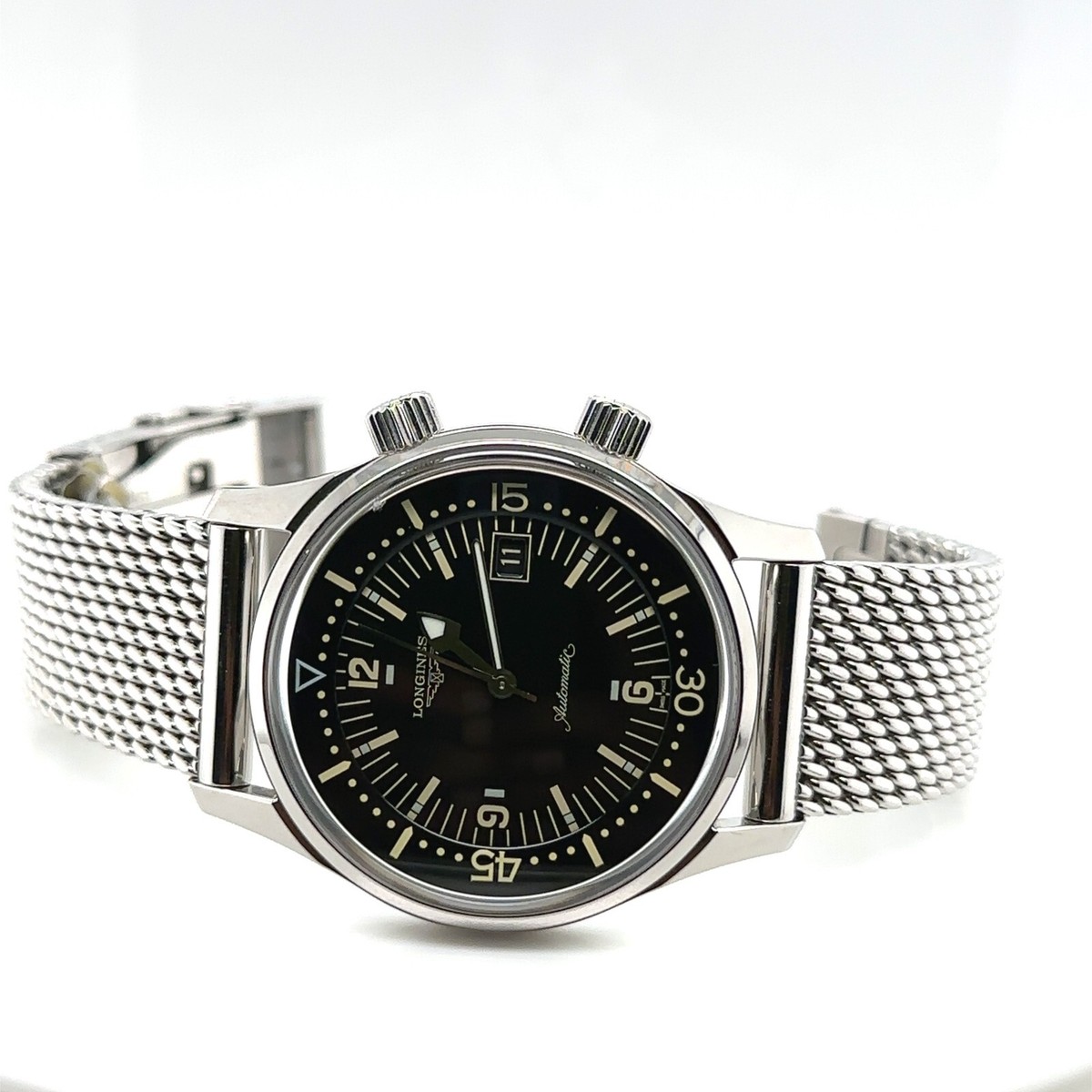 Longines Legend Diver Stainless Steel Bracelet P-O-B&P