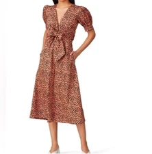 Love, Whit by Whitney Port Dotted Puffed Sleeve Dress Size XS NEW