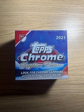 2021 Topps Chrome Sapphire Edition MLS Factory Sealed Hobby Box