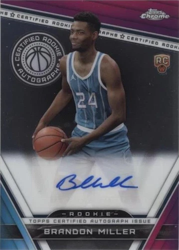 2023-24 Topps Chrome - Brandon Miller #CRA-BM