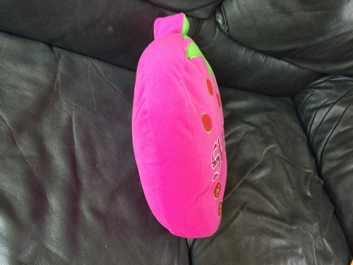 Novelty Strawberry Plush Pillow w/FM Radio ~ 16” Tall x 13” Wide ~ Sweet - Picture 10 of 10