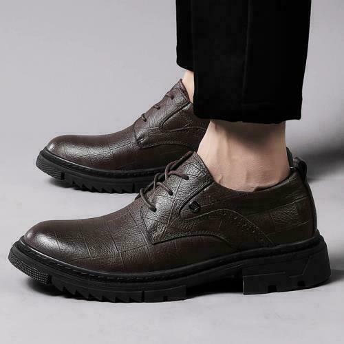 SAOLA Scarpe Oxford da lavoro uomo inglesi stringate in pelle basse business eleganti tempo libero