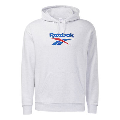 Reebok Classic Foundation Vector Hoodie Herren Kapuzenpullover weiß mel. 37741