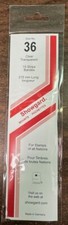 Showgard size 36 Clear hingeless stamp mount NEW unopened pack 1st quality 215mm