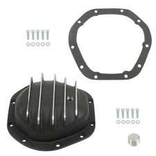 LABLT Rear Aluminum Differential Cover w/Gasket & Drain Plug For Dana 44 10-Bolt