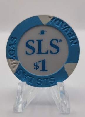 SLS Casino Las Vegas Nevada 2014 $1 Chip D1562 ''UNCIRCULATED''