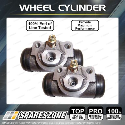 2 Rear Wheel Cylinders LH + RH for Toyota Corolla KE20 KE26 KE30 KE35