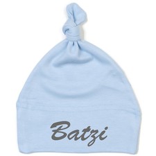 Schnoschi baby hat with Batzi high quality embroidered/embroidered