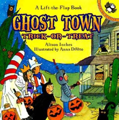 Ghost Town Trick or Treat (Lift-the-Flap, Puffin) - Mass Market Paperback - GOOD