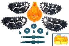 Vintage 1991 Hasbro GI JOE Paralyzer Parts Pieces Accessories Lot ARAH Cobra