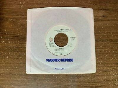 1980 Devo ''Turn Around/Whip It'' 45 RPM 7'' Record