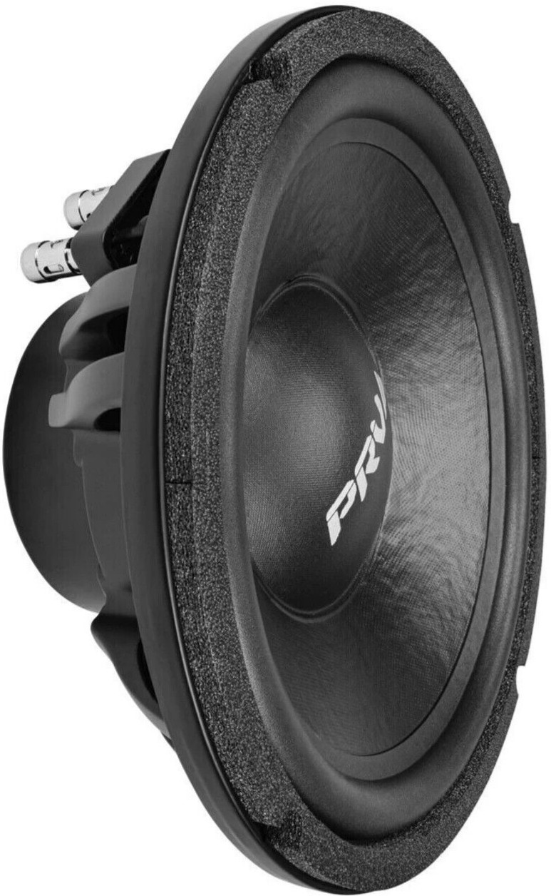 Низкочастотный среднебасовой НЧ-динамик PRV MT10W1200-NDY-4 10 PRO Audio мощностью 2400 Вт, 4 Ом
