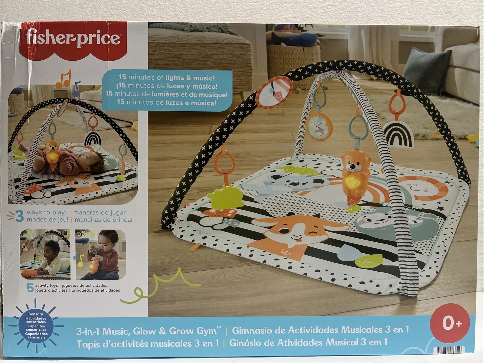 Fisher-Price HBP41 Activity Playmat(DAMAGED BOX)NEW COMPLETE
