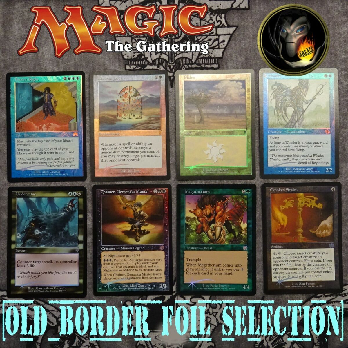 MtG Old Border FOILS - MULTILIST - Choose Singles 1999-2003 MtG Old Border FOILS - MULTILIST - Choose Singles 1999-2003