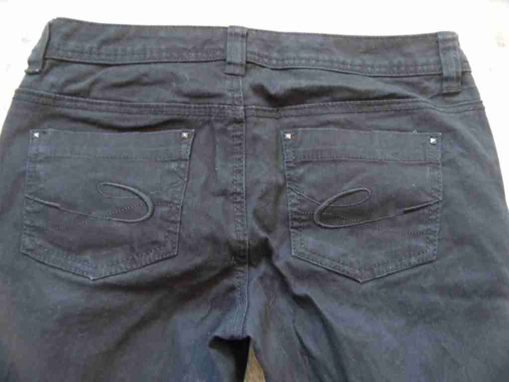 Jean Noir Esprit EDC FIVE Avec Rivets - Taille 38 - Occasion En Très Bon état
