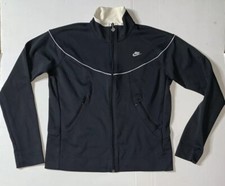 Preowned- Nike Athlesiure Cowlneck Zip Front Jacket Womens Size L/12-14 