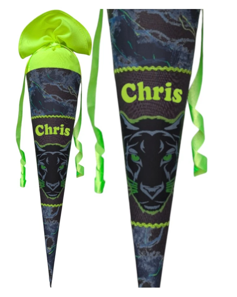 Schultüte 70 cm  Passend zum Danger Cat Chiko  Step by Step Ranzen | mit Namen - Bild 2 von 4