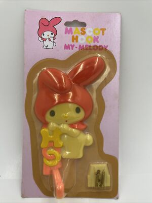 u*）様 My Melody　レトロ　フォーク　レア　ヴィンテージ　2003 Vintage Sanrio MY MELODY 1976 1984 Mascot Hook New! | eBay