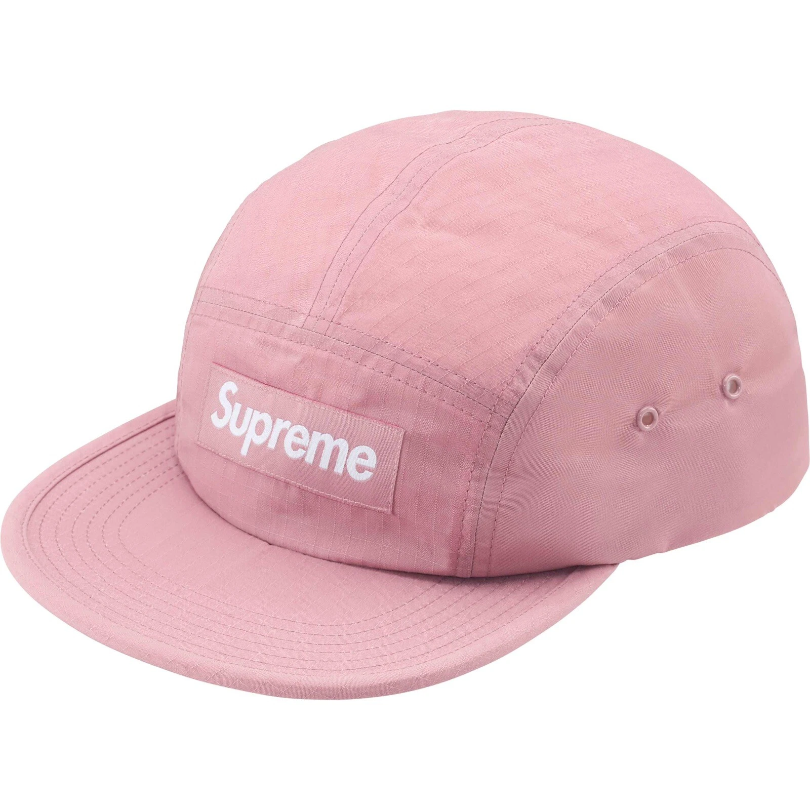 Casquette de camp Supreme Waxed Ripstop FW24 DSWT NEUVE LOGO BOÎTE 5 PANNEAUX LIVRAISON GRATUITE
