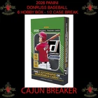 ARIZONA DIAMONDBACKS *6 HOBBY BOX - 1/2 CASE BREAK* 2026 DONRUSS BASEBALL D